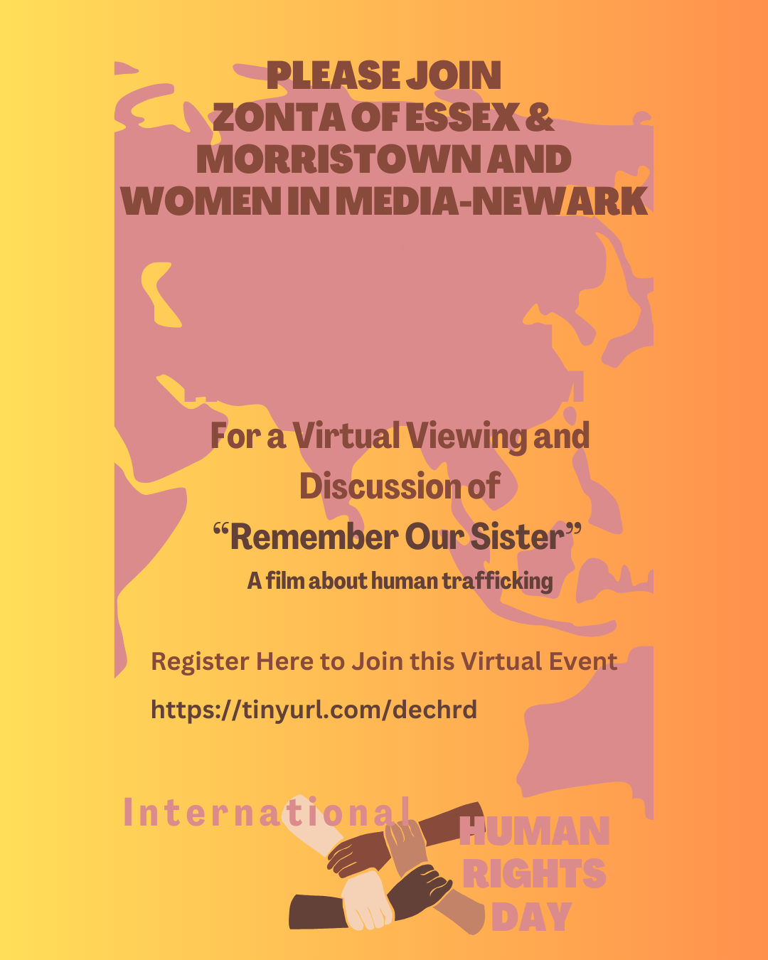 You're Invited to a Virtual Viewing & Discussion: REMEMBER OUR SISTER