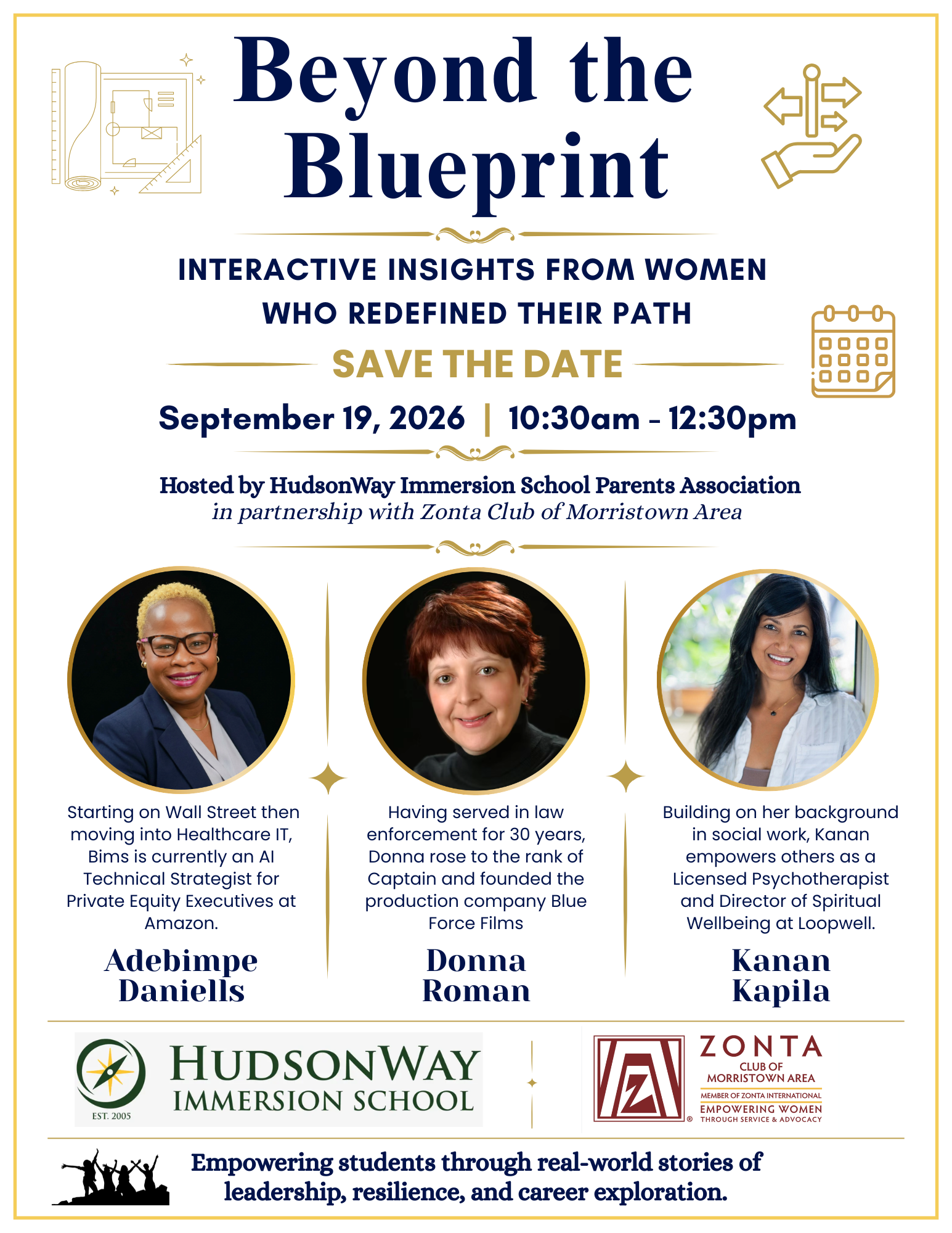 SAVE THE DATE for BEYOND THE BLUEPRINT